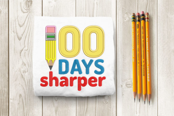 100 Days Sharper School Applique Review
