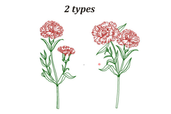 Carnation Embroidery Design Review for Holiday Collections