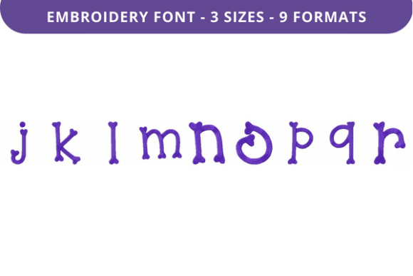 Curves and Bones Font J to R: A Seller's Review