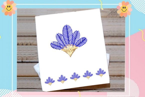 Cute Little Flower Border Embroidery Review