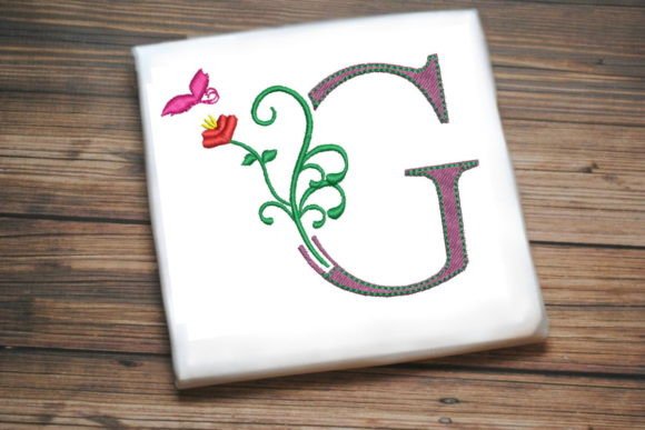 Floral Letter G with Butterfly: A Designer Review