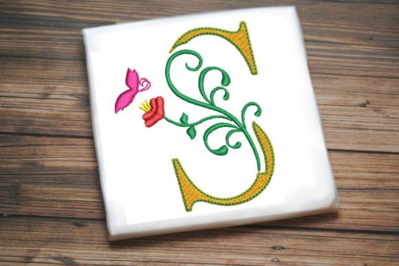 Floral Letter S with Butterfly: A Designer Review