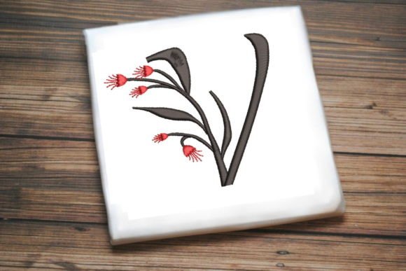 Floral Monogram Letter V: A Seasonal Review