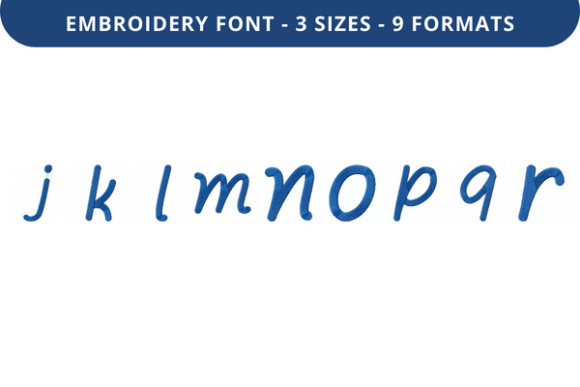 Quiet Dindle Font Lowercase J to R Review