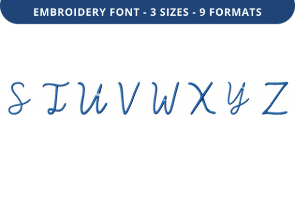 Reviewing Melinoe Font Uppercase S to Z