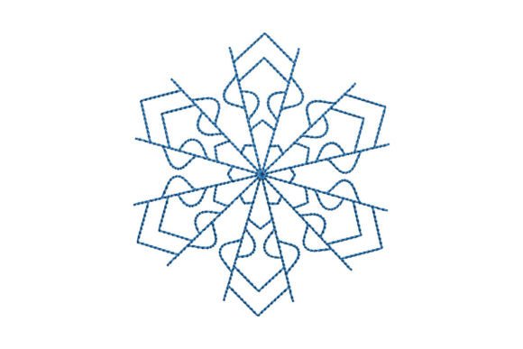 Reviewing Mirror Snowflake for Holiday Embroidery